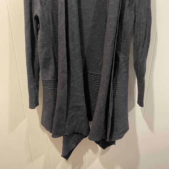 CALVIN KLEIN Charcoal Grey Knit Cardigan - Picture 9 of 9